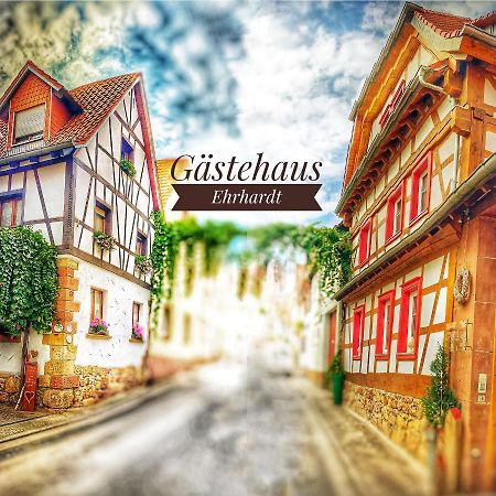 Gaestehaus Ehrhardt Schweigen-Rechtenbach Eksteriør billede