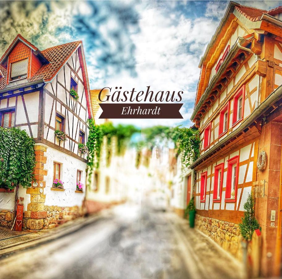 Gaestehaus Ehrhardt Schweigen-Rechtenbach Eksteriør billede